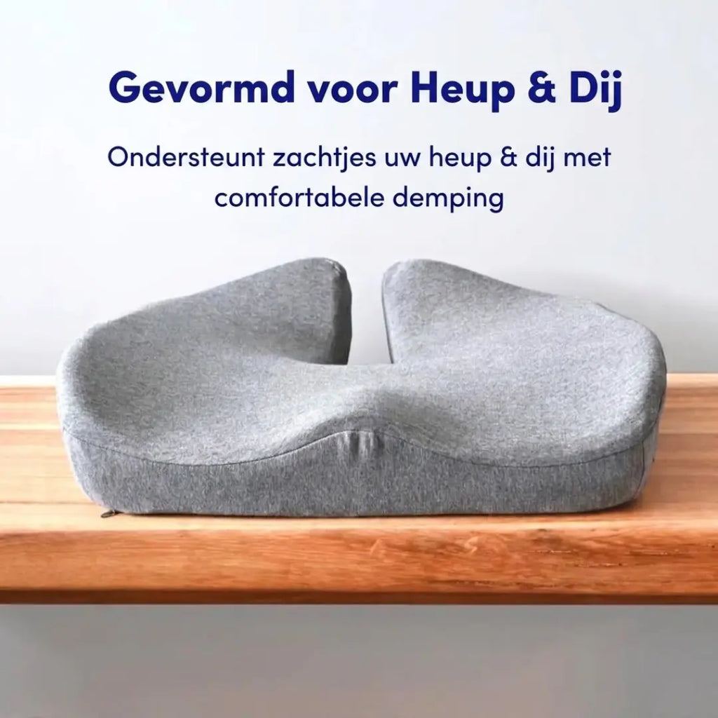 CloudSeat™ – Gepatenteerd Ergonomisch Zitkussen voor Drukverlichting