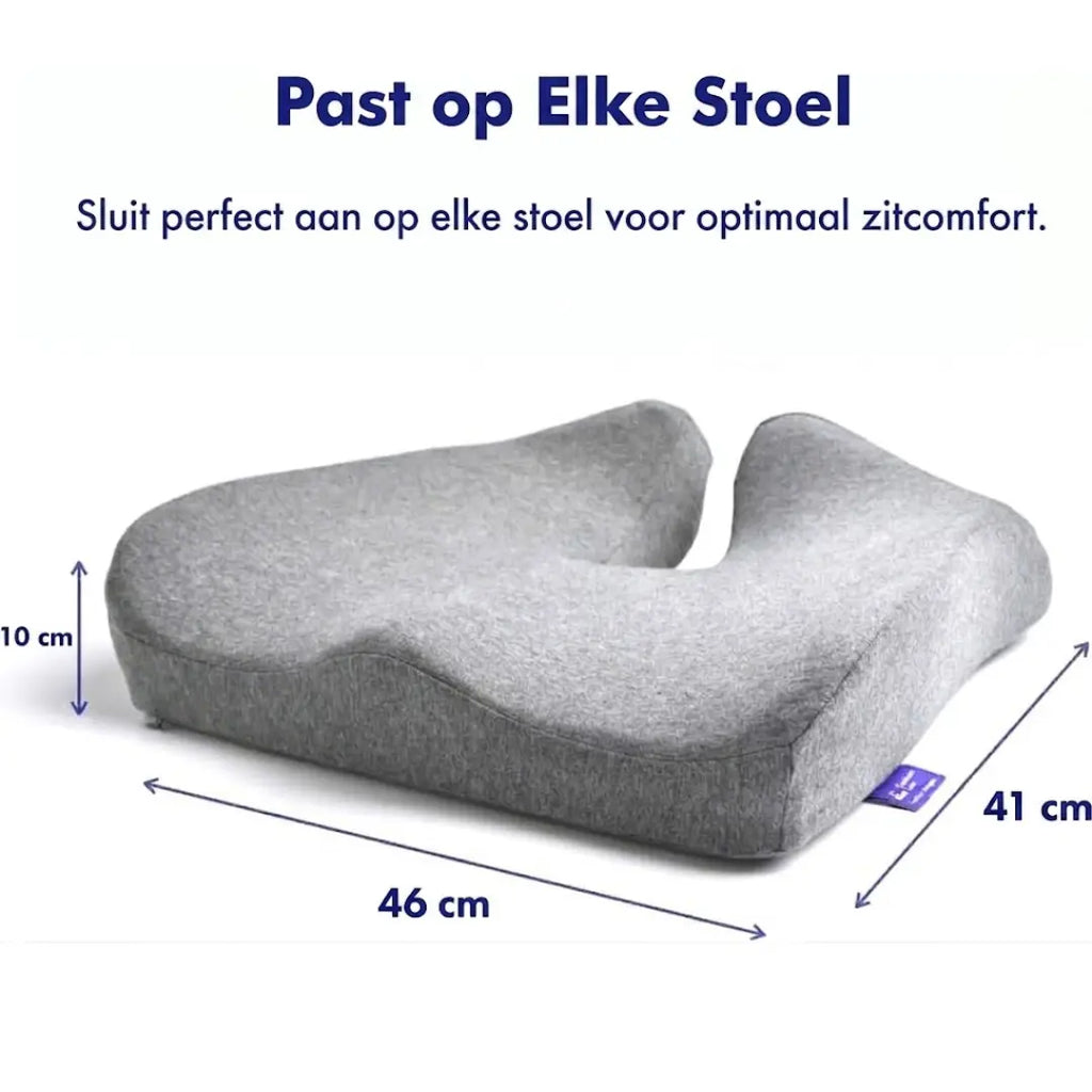 CloudSeat™ – Gepatenteerd Ergonomisch Zitkussen voor Drukverlichting