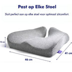 CloudSeat™ – Gepatenteerd Ergonomisch Zitkussen voor Drukverlichting