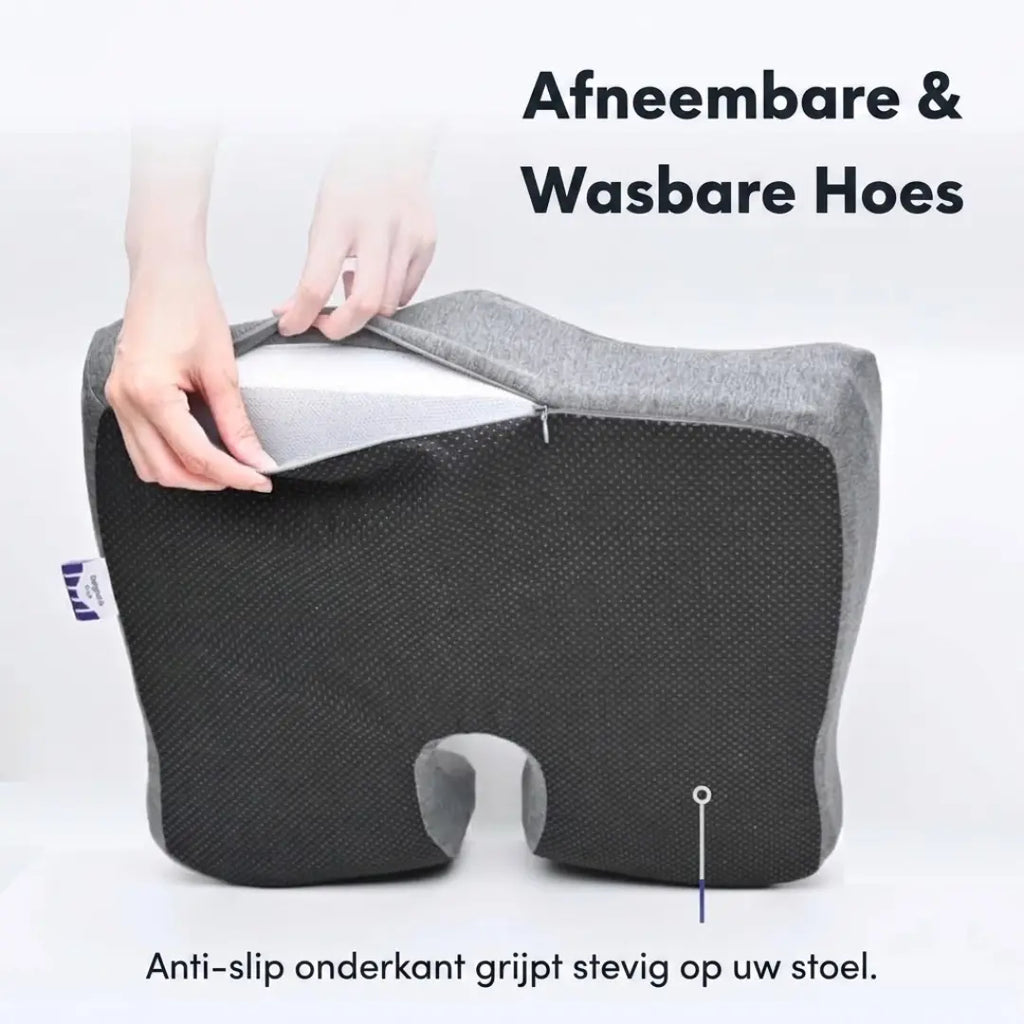 CloudSeat™ – Gepatenteerd Ergonomisch Zitkussen voor Drukverlichting